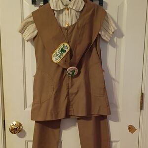 Official Girl Scout 1970s Uniform Complete With Pants